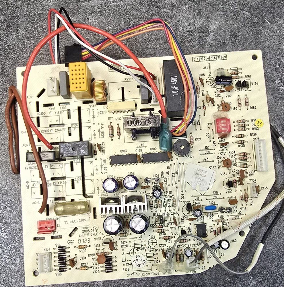 برد کولر گازی گری GR5D‑1 V3.1 