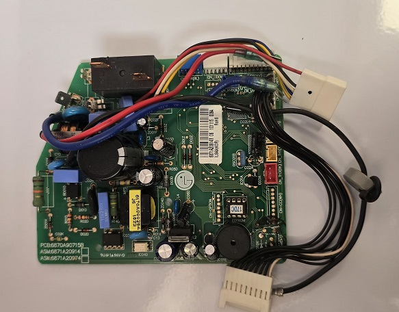 برد کولر گازی LG مدل PCB6870A90715B  ASM6871A20914